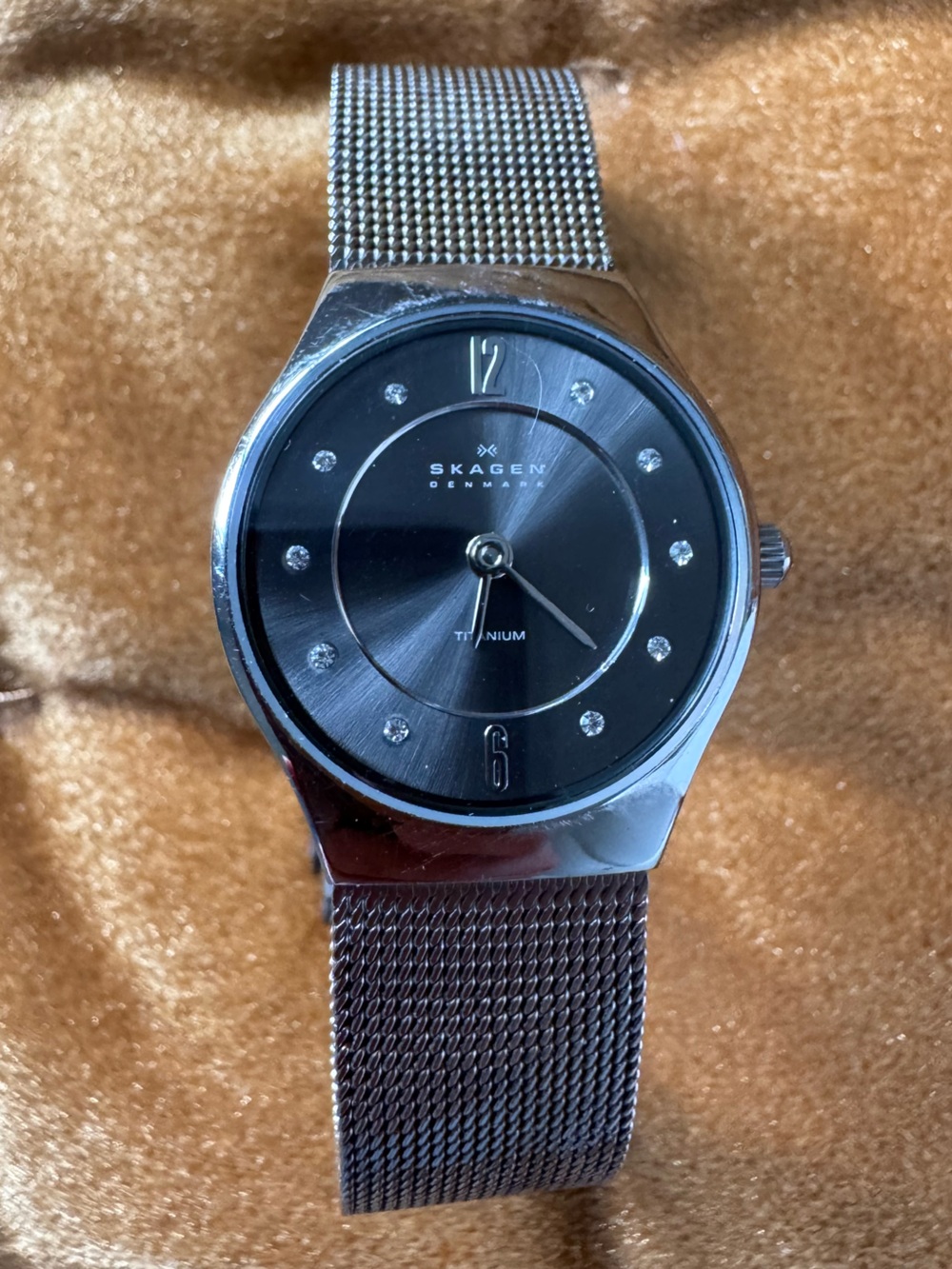 Skagen Denmark Titanium 233XSTTM Mesh Watch – Good Condition - Picture 2 of 9